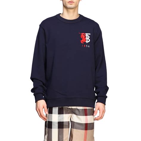 mens burberry crew neck sweater|burberry sweater men's hoodie.